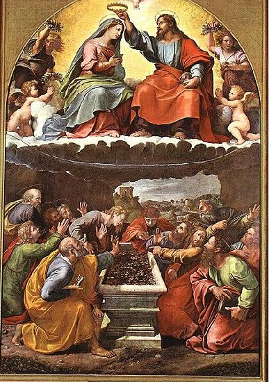 Giulio Romano Coronation of the Virgin